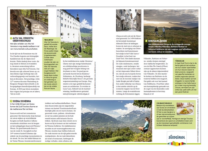 Advertorial Zuid Tirol nat geo 2020