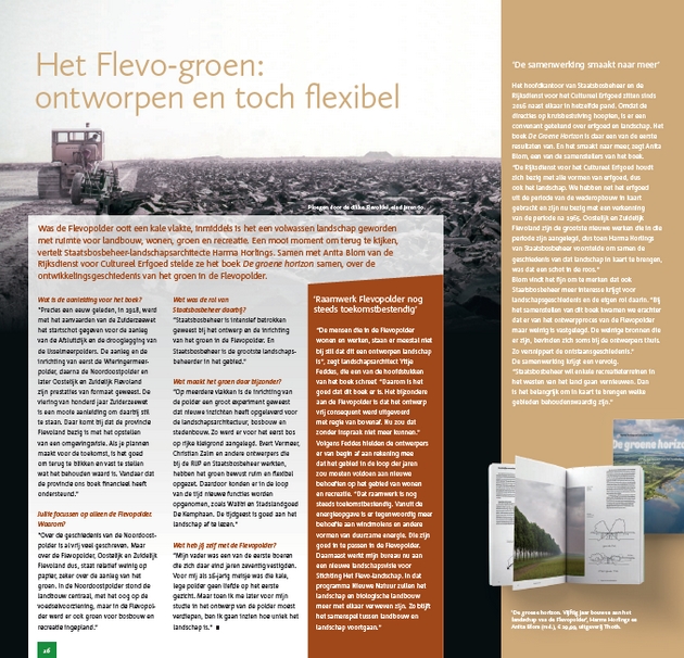 Geschiedenis landschap Flevopolder