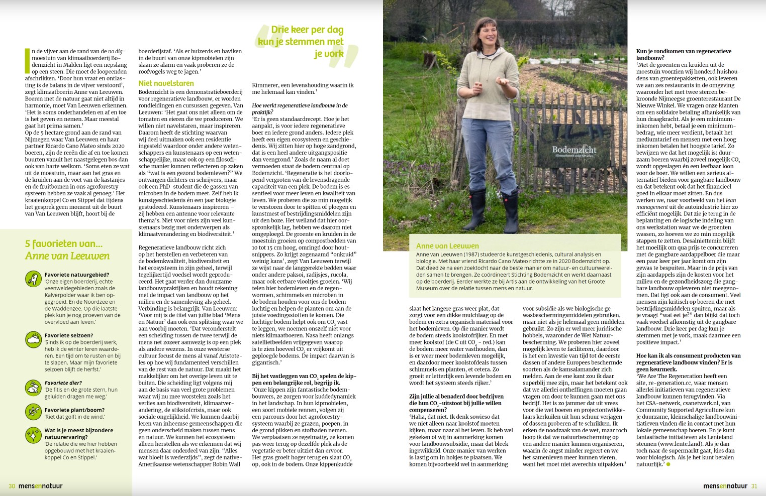 regeneratieve landbouw Bodemzicht
